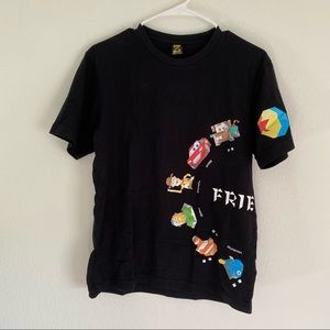 Uniqlo Mens Pixar Friends Graphic Tee Size Small